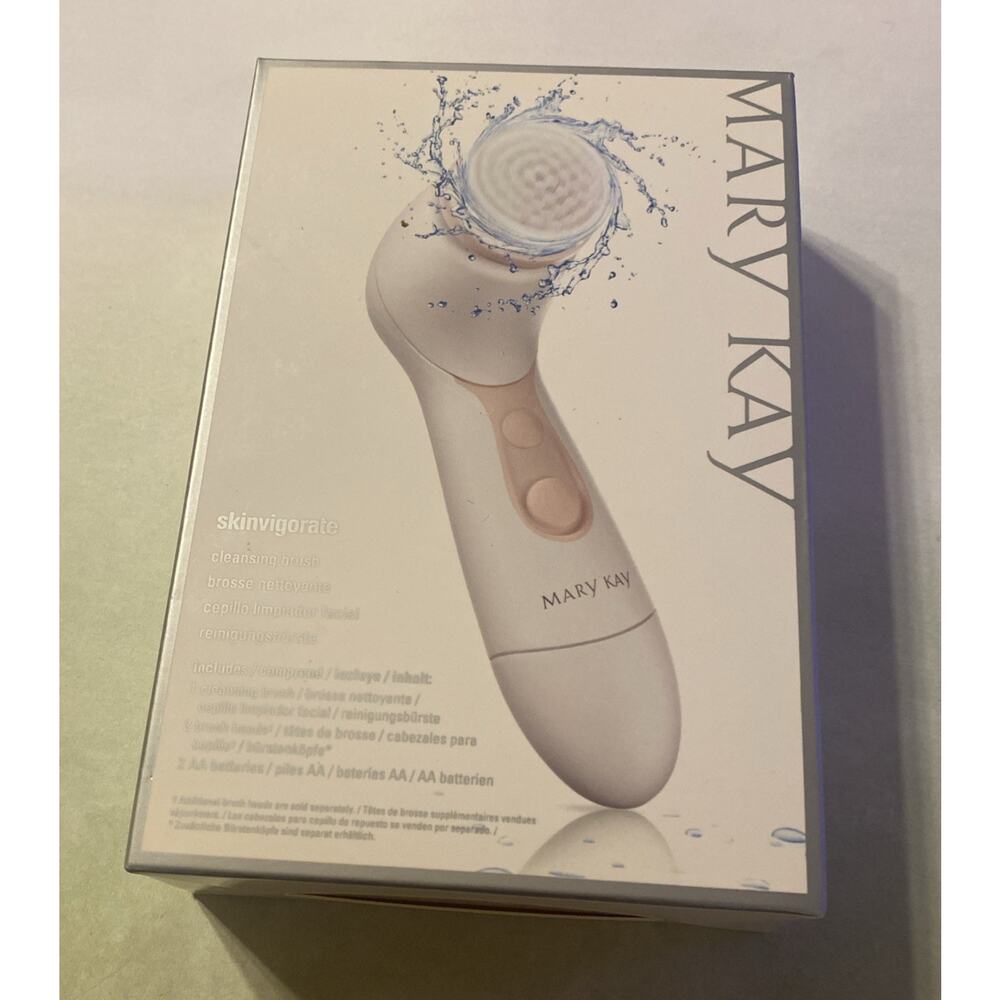 Mary Kay Skinvigorate Face Cleansing Exfoliating Brush Easy Use New #081999